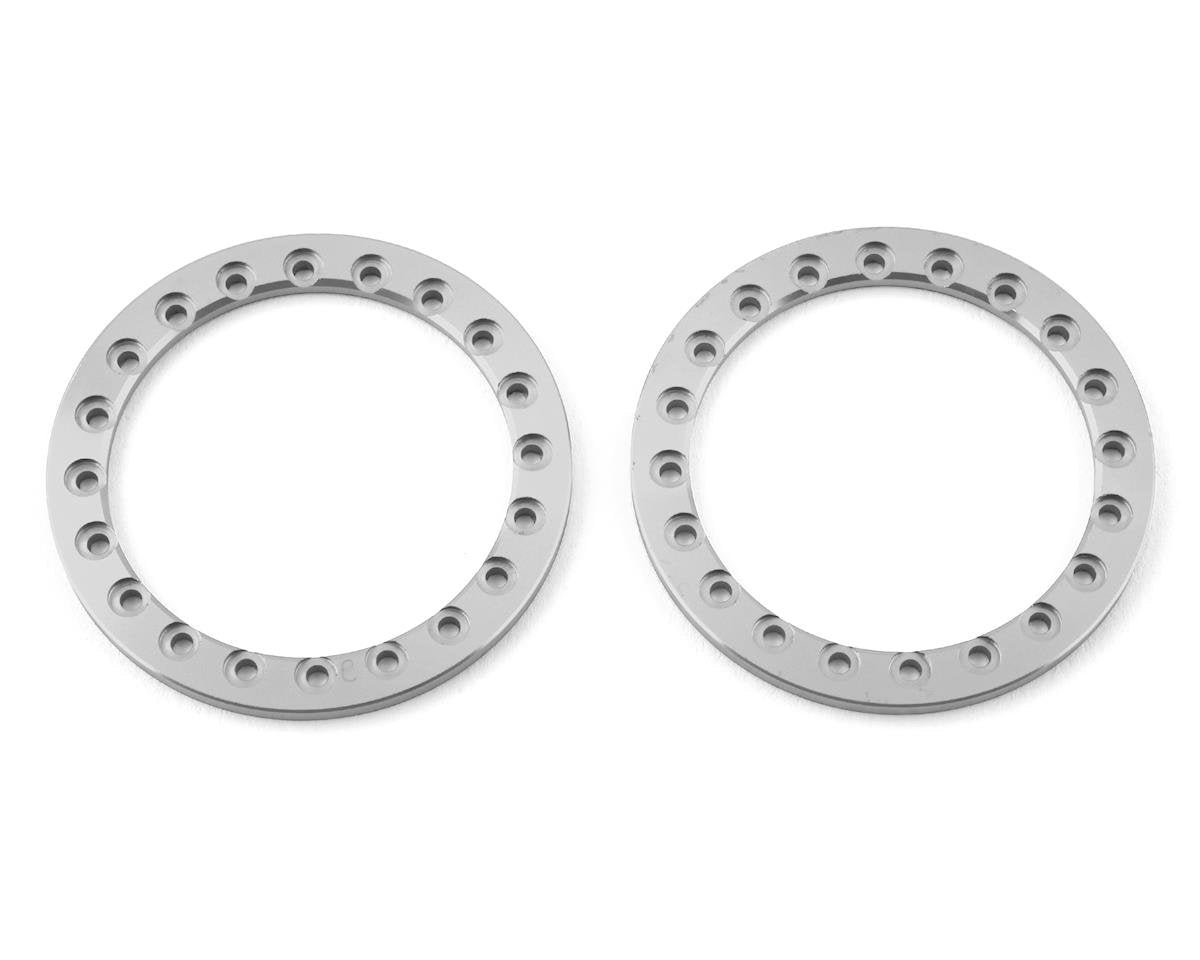 SSD RC 1.9"" Aluminum Beadlock Rings (Silver) (2) (SSD00359)