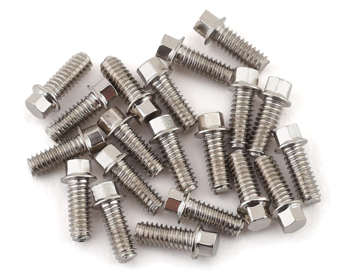 SSD RC 2x5mm Scale Hex Bolts (Silver) (20) (SSD00369)
