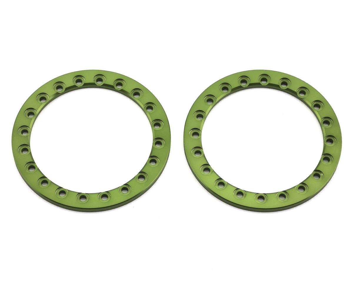 SSD RC 1.9"" Aluminum Beadlock Rings (Green) (2) (SSD00371)