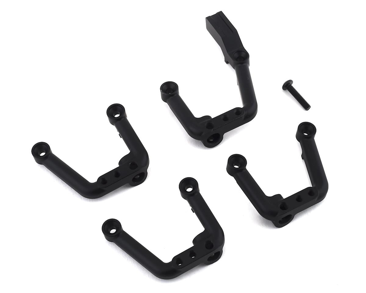 SSD RC Enduro Aluminum Shock Hoop Set (Black) (SSD00392)