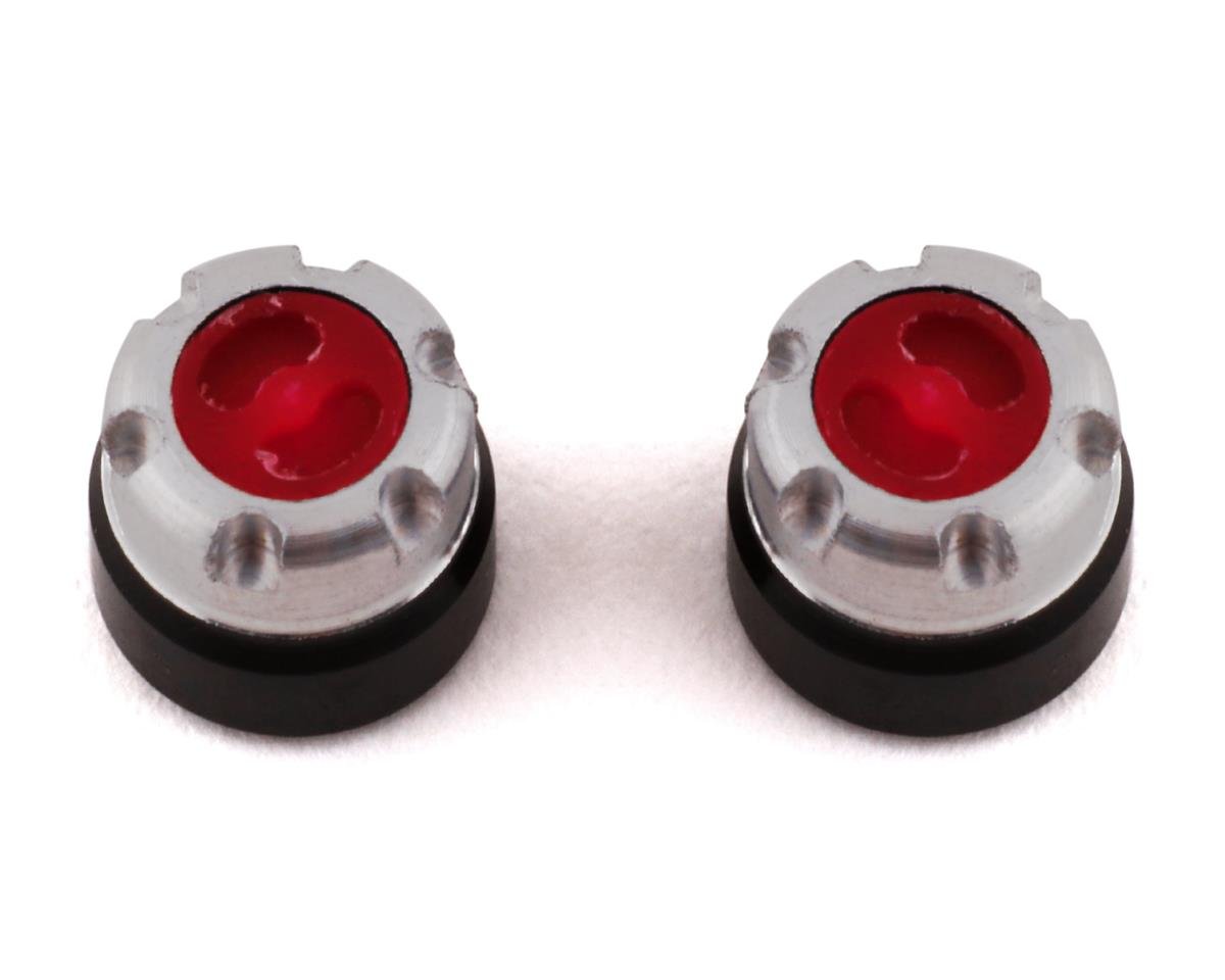SSD RC 1/24 Scale Locking Hubs (Red) (2) (SSD00437)