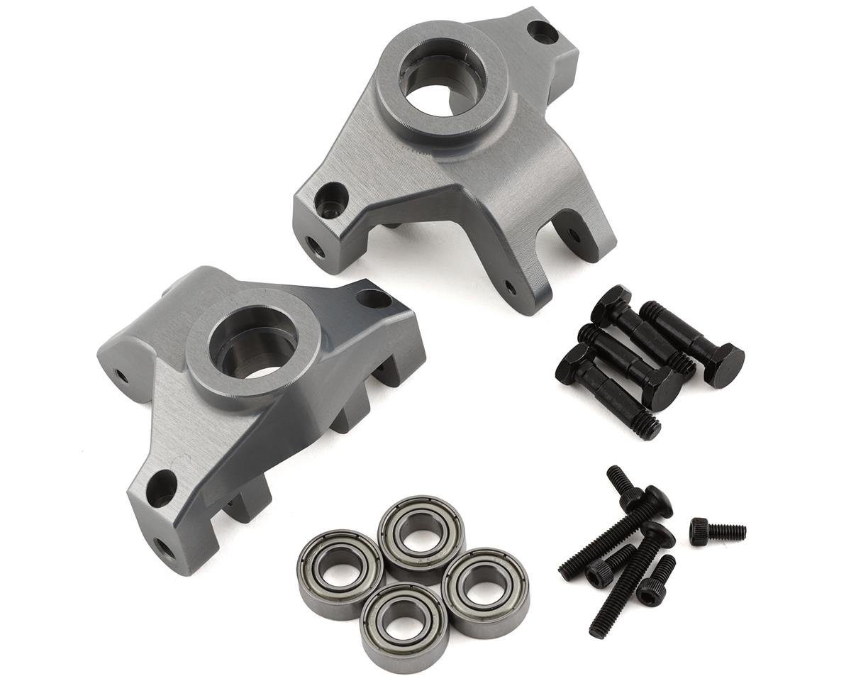SSD RC Losi LMT HD Aluminum Knuckles (Grey) (2) (SSD00454)
