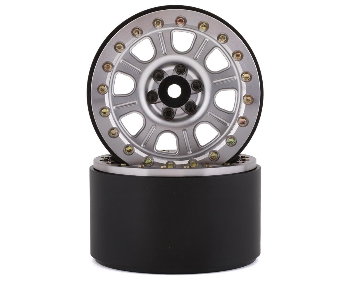 SSD RC 2.2Ó Bouncer Beadlock Wheels (Silver) (SSD00456)