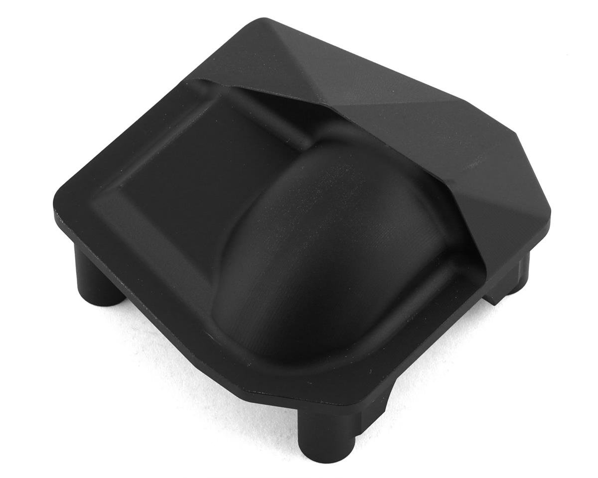 SSD RC SCX6 HD Aluminum Differential Cover (Black) (SSD00508)
