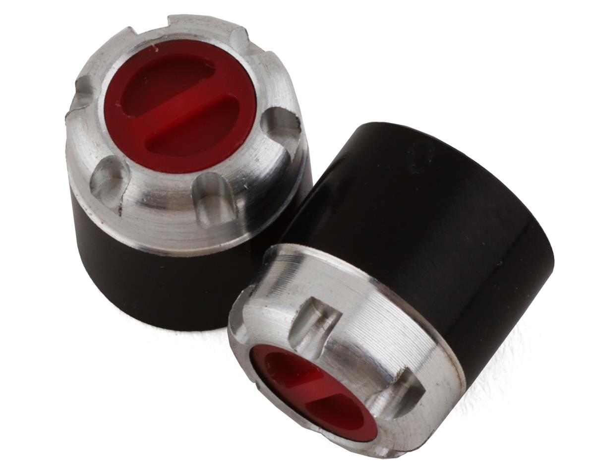 SSD RC M5 Scale Locking Hubs (Red) (2) (SSD00514)