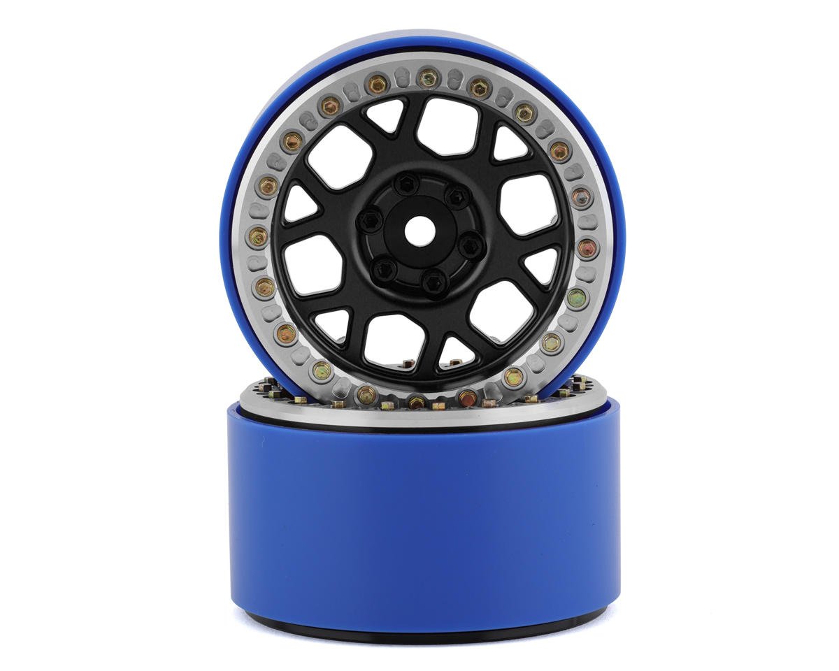 SSD RC 2.2Ó Boxer PL Beadlock Wheels (Black) (2) (SSD00567)