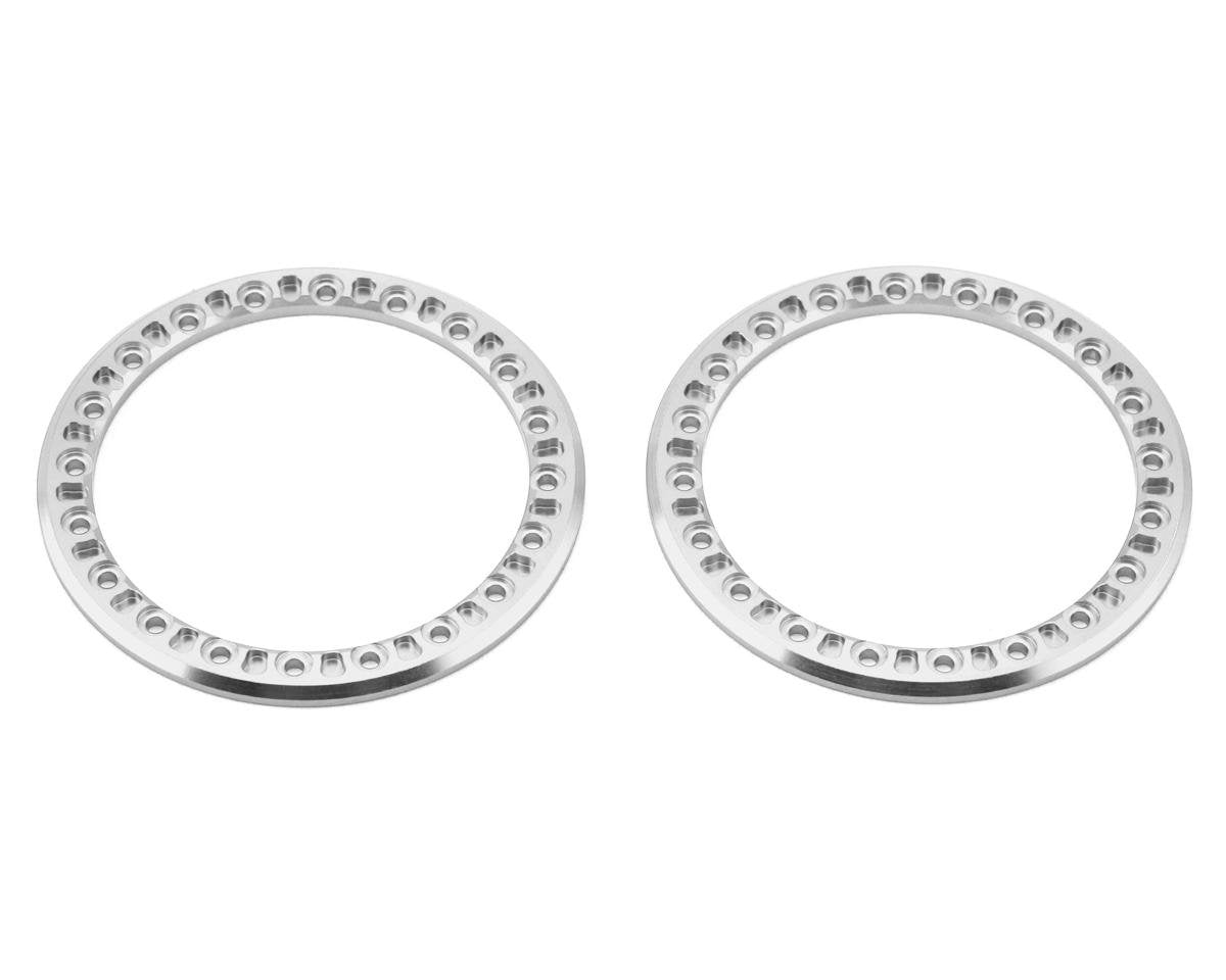 SSD RC 2.2Ó Aluminum Beadlock Rings (Silver) (2) (SSD00576)