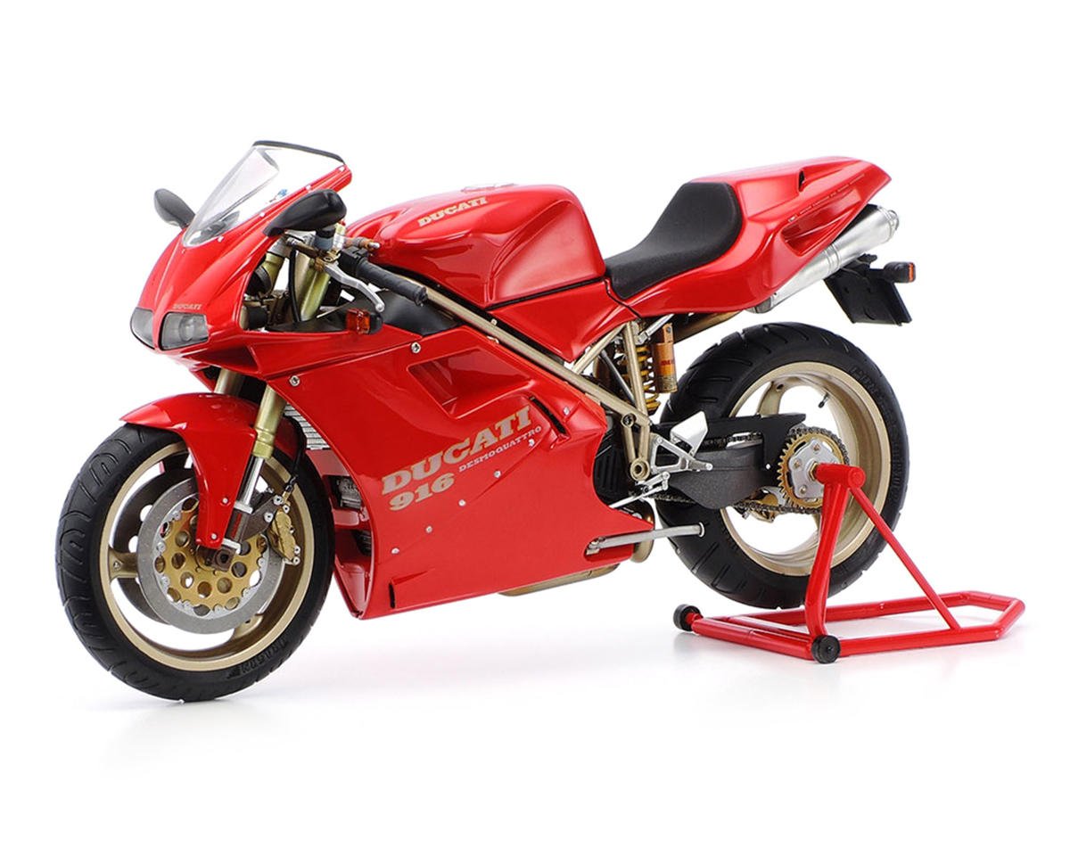 Tamiya 1/12 Ducati 916 Motorcycle Model Kit (TAM14068)