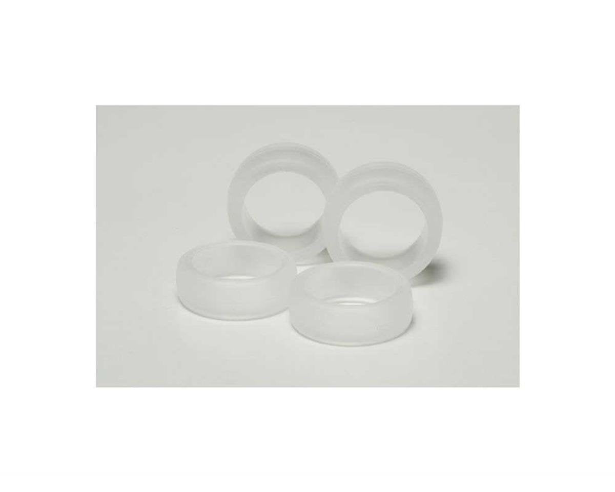 Tamiya JR Large Diameter Soft Tire Set (Clear) (TAM15364)