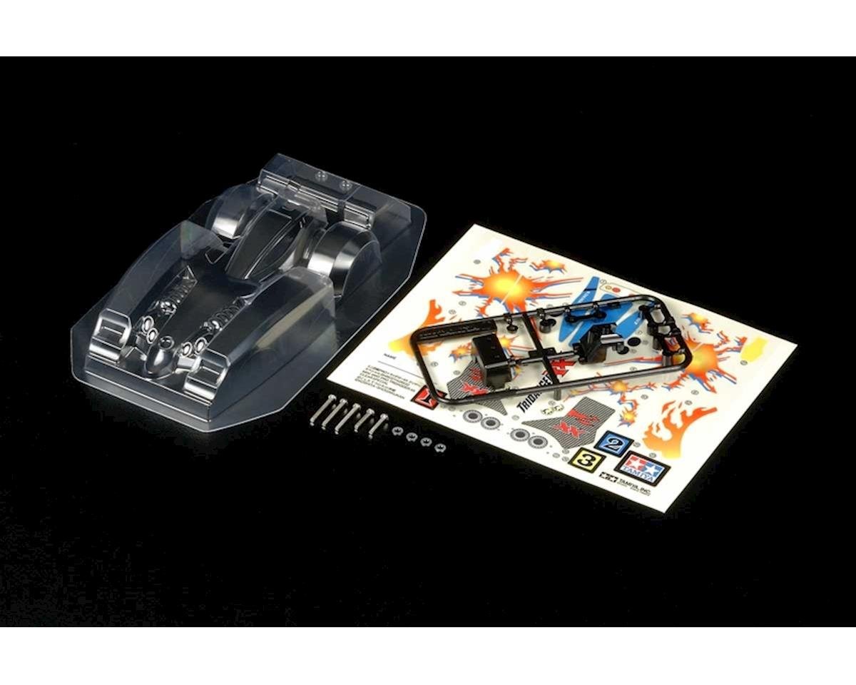 Tamiya JR Mini 4WD Tridagger XX Body Set (Clear) (TAM15447)