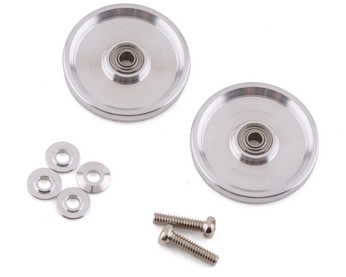 Tamiya HG 19mm Aluminum Ball-Race Rollers (2) (TAM15464)