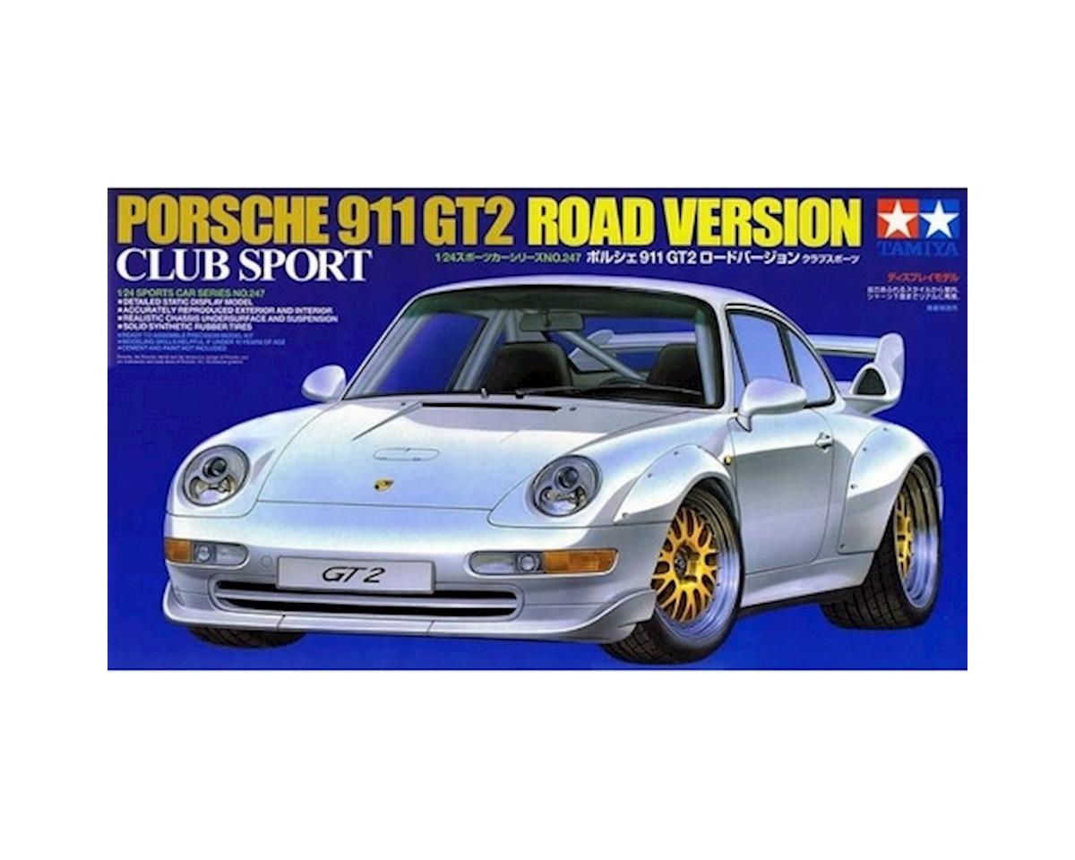 Tamiya 1/24 Scale GT2 ST Version Porsche Model Kit (TAM24247)