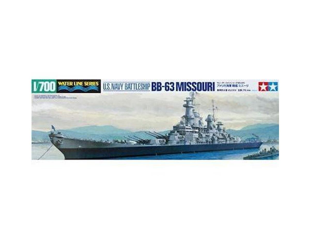 Tamiya 1/700 US Navy Battleship Model Kit (BB-63 Missouri) (TAM31613)