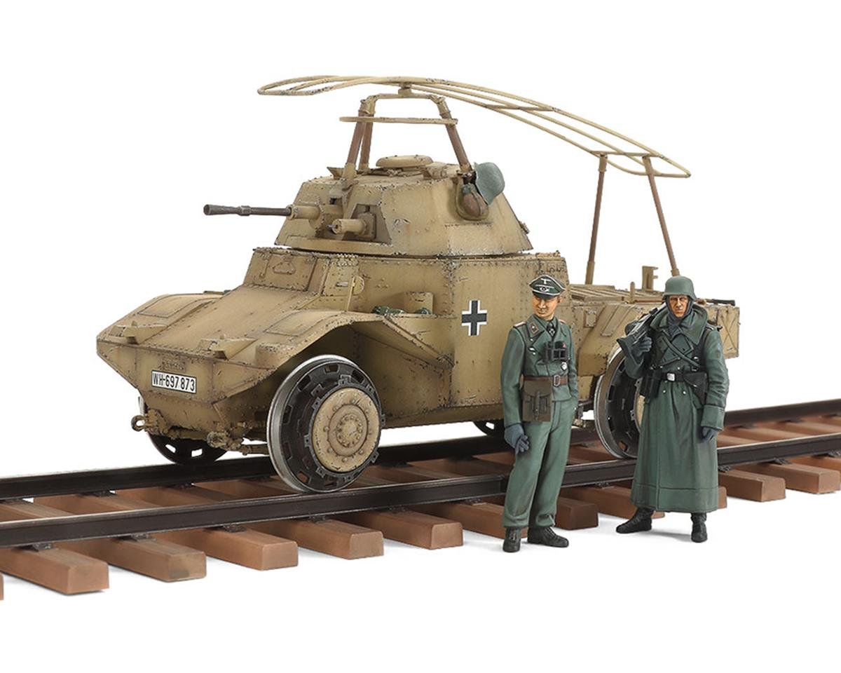 Tamiya P204(f) German Armored Railway Vehicle 1/35 Model Kit (TAM32413)