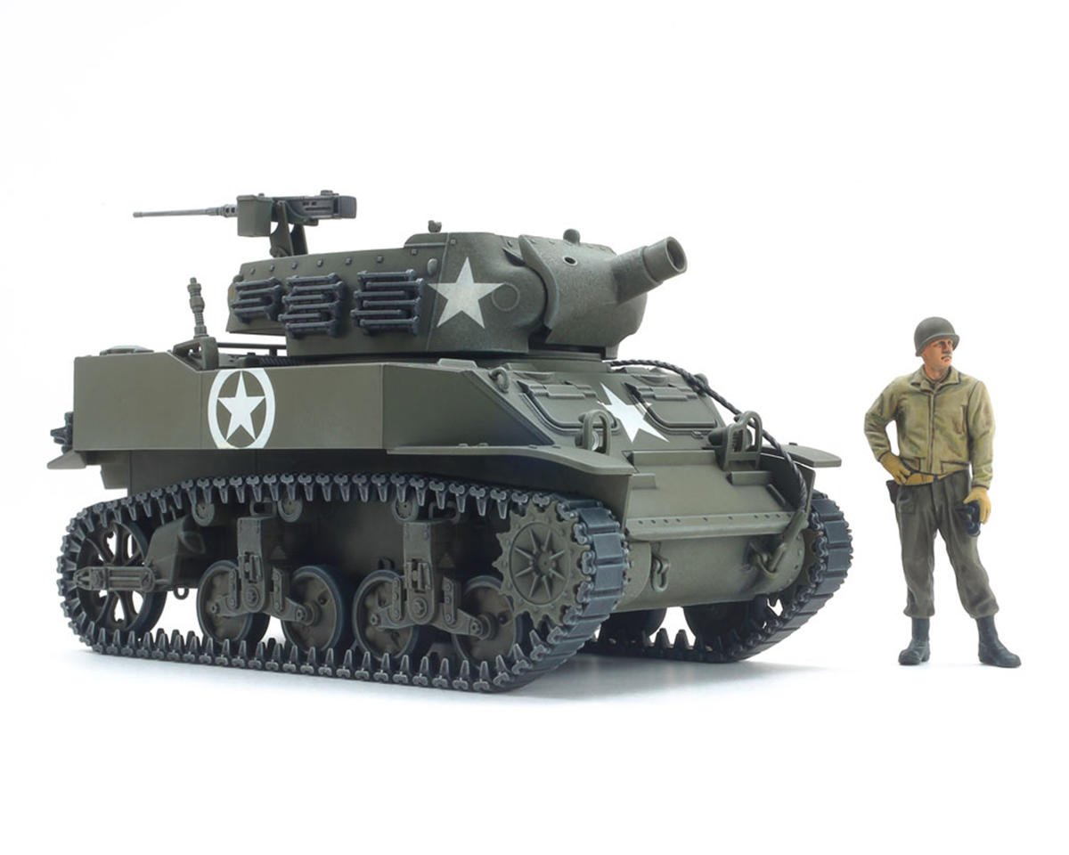 Tamiya 1/48 U.S. Howitzer Carriage M8 Tank Model Kit (TAM32604)