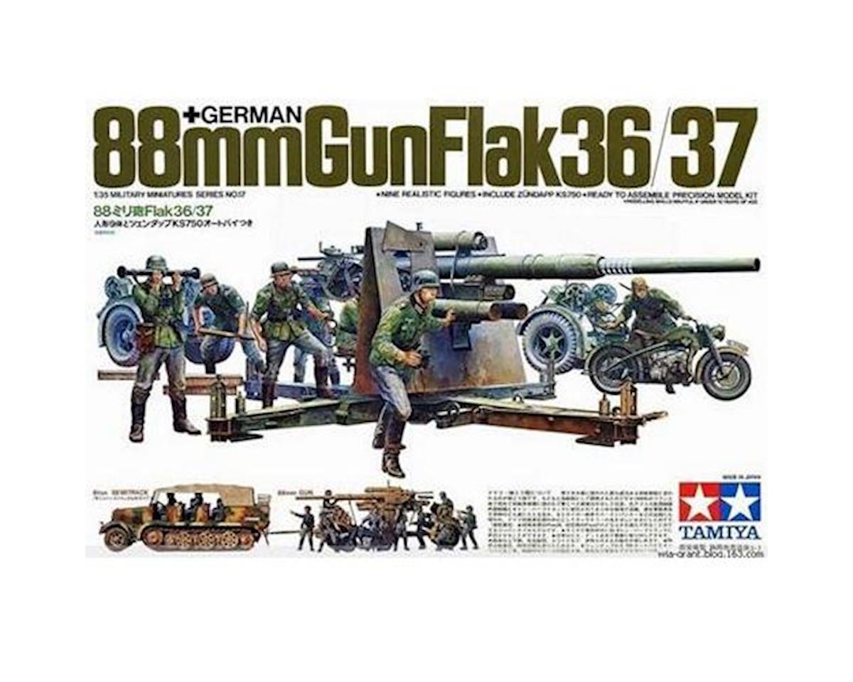 Tamiya 1/35 German Gun Flak,88mm (TAM35017)