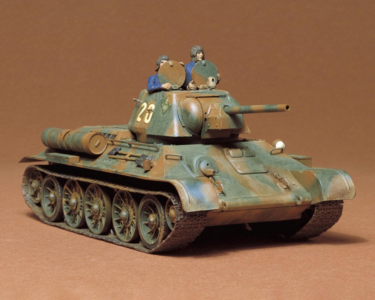 Tamiya 1/35 Russian 734/76 '43 Tank Model Kit (TAM35059)