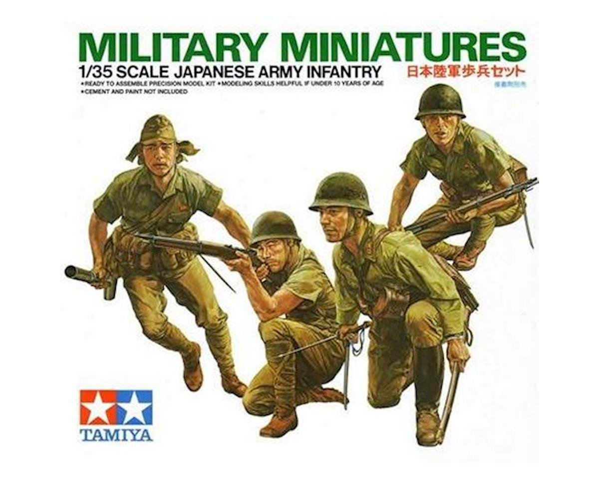Tamiya 1/35 Japanese Army Infantry Model Kit (4) (TAM35090)