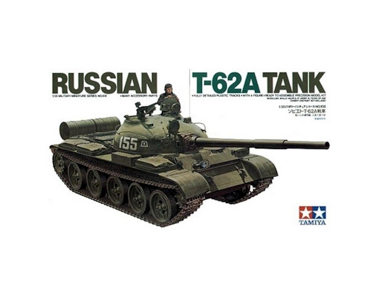 Tamiya 1/35 Russian T-62A Tank Model Kit (TAM35108)