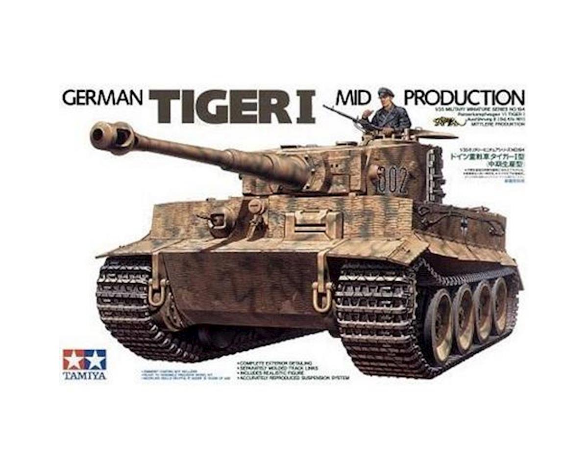 Tamiya Tiger I Mid Production 1/35 Tank Model Kit (TAM35194)