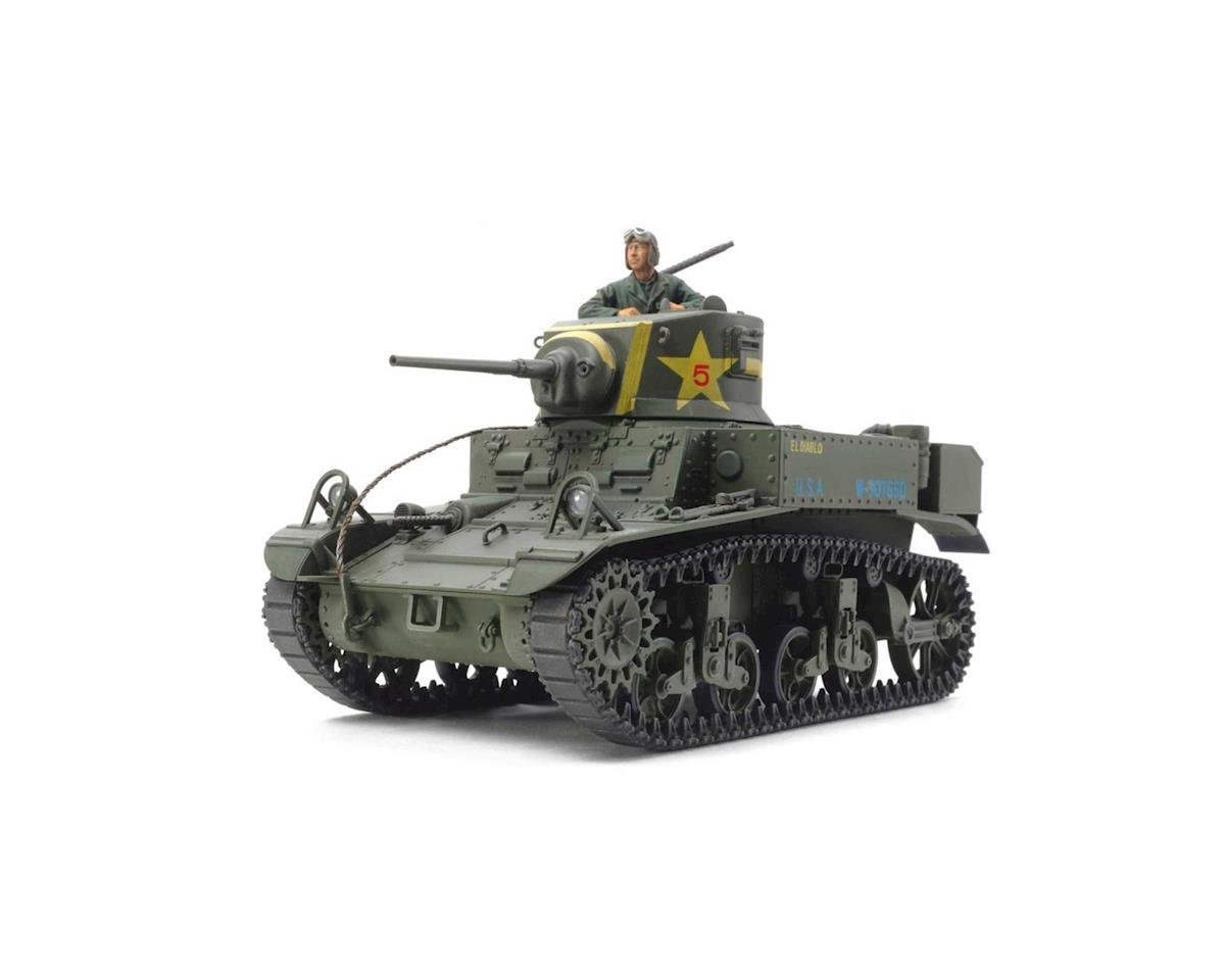 Tamiya 1/35 U.S. M3 Stuart Light Tank Model Kit (Late Production) (TAM35360)