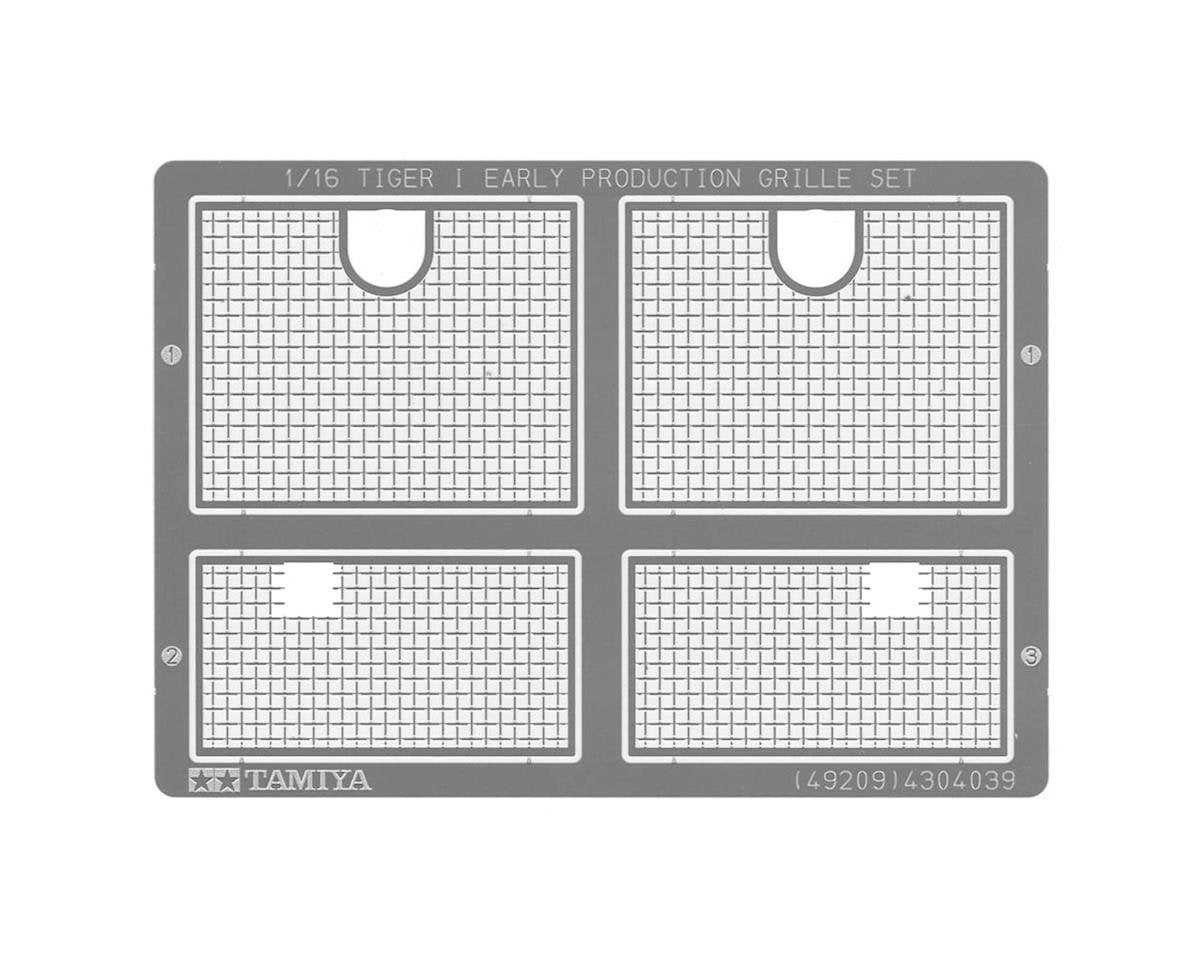Tamiya 1/16 Tiger I Phote Etched Grille Set (TAM47316)