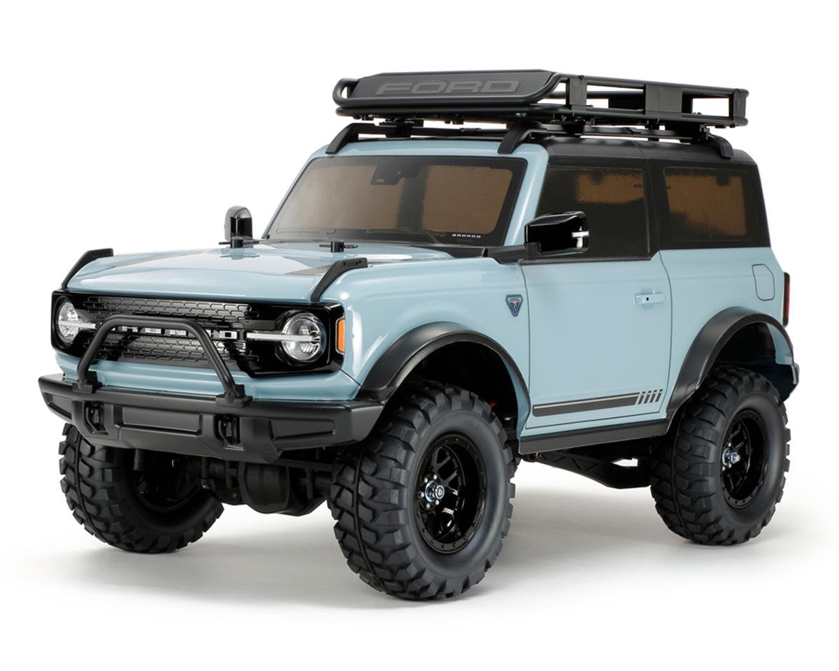 Tamiya 2021 Ford Bronco 1/10 4WD Scale Truck Kit (CC-02) (Pre-Painted) (TAM47483-60A)