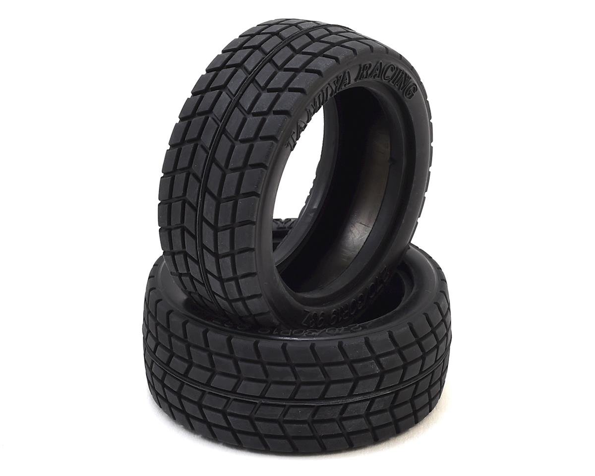 Tamiya Racing Radial Tire Set (2) (TAM50419)