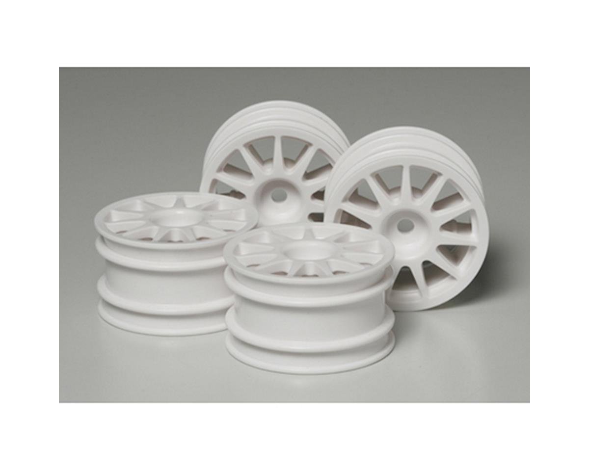 Tamiya Suzuki Swift/M-Chassis Wheels White (4) (TAM51237)