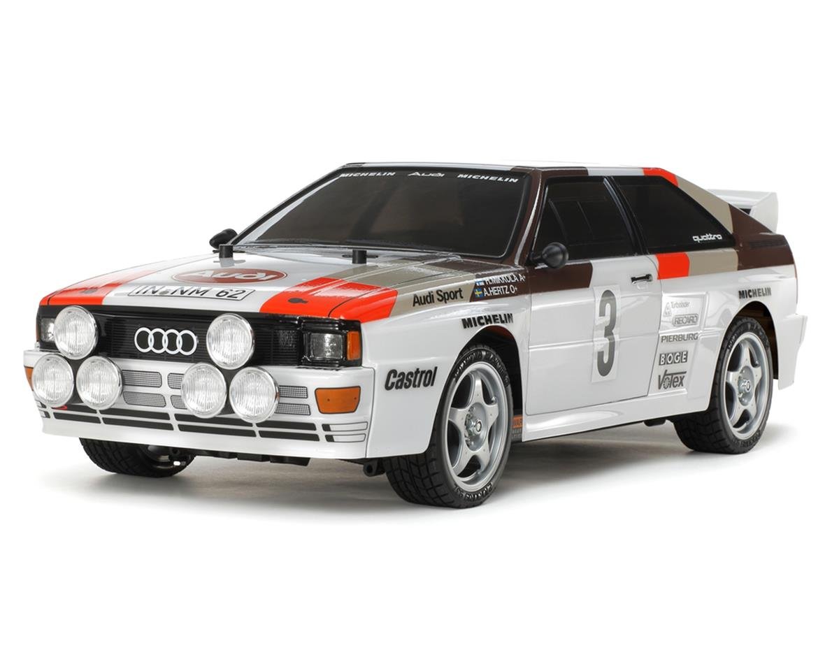 Tamiya Audi Quattro A2 Body Set (Clear) (TAM51615)