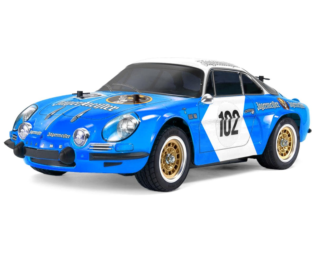 Tamiya 1973 Alpine A110 JŠgermeister Body w/Parts Set (Clear) (TAM51690)