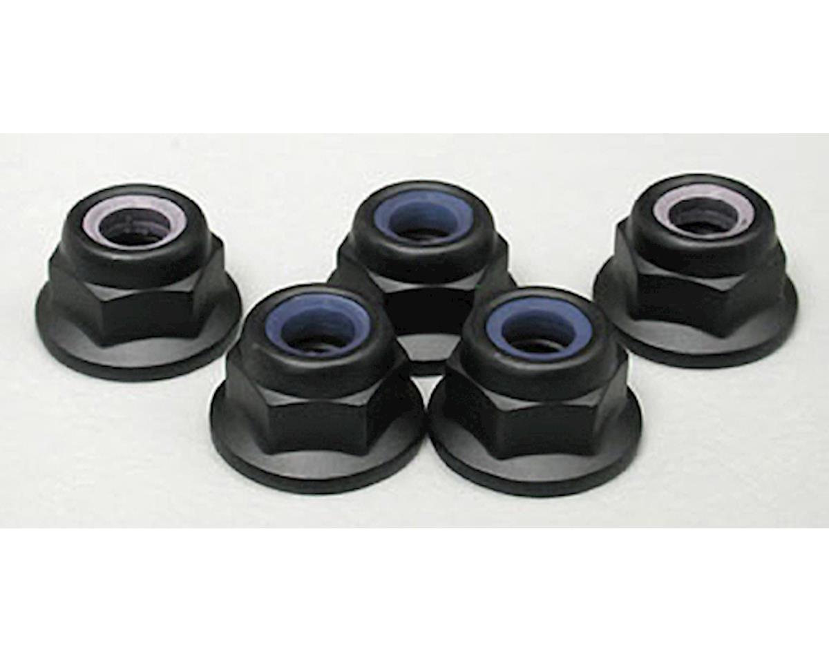 Tamiya Anodized Flange Locknut 49 (5) (TAM53162)