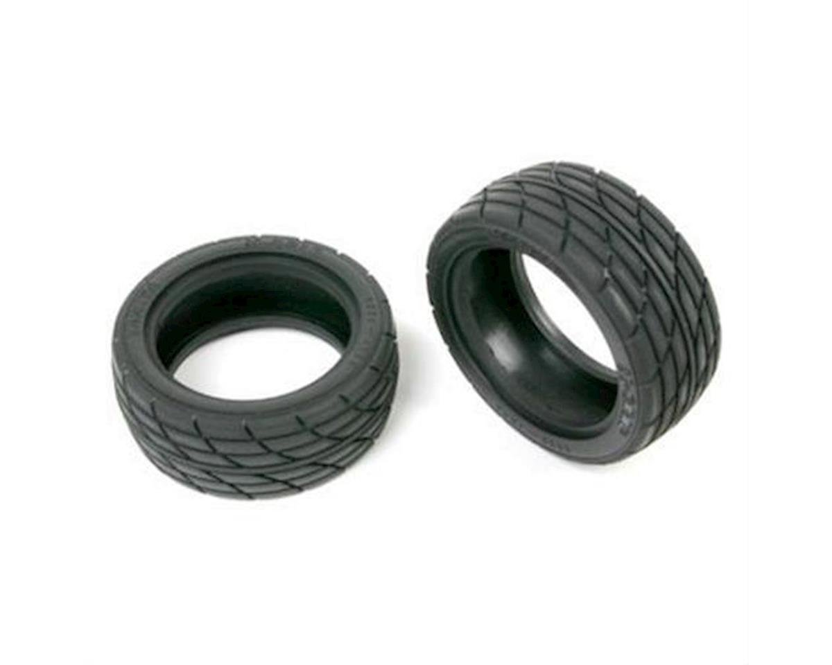 Tamiya 1/10 4WD M-2 On-Road Tires (2) (TAM53227)