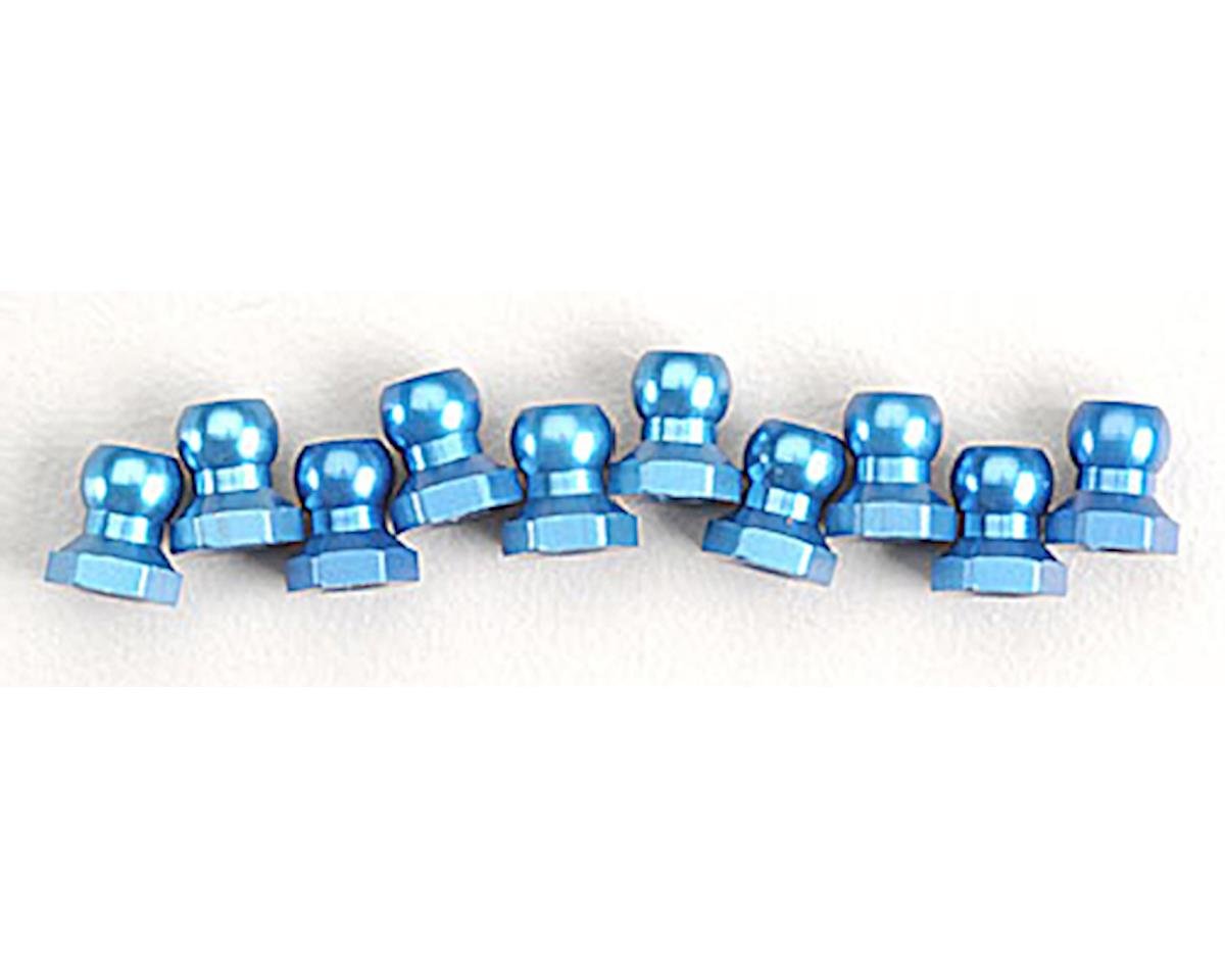 Tamiya 5mm Aluminum Ball Nut (Blue) (10) (TAM53640)