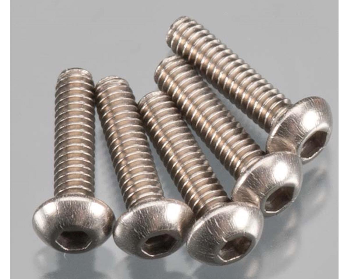 Tamiya Titanium Round Head Socket Screw 2x8mm (5) (TAM54422)