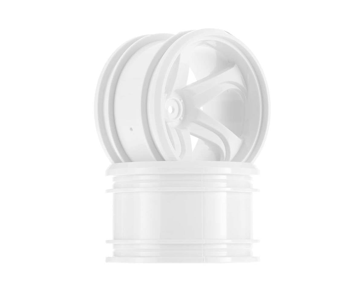 Tamiya 5-Spoke Wheels White (GF-01) (TAM54676)