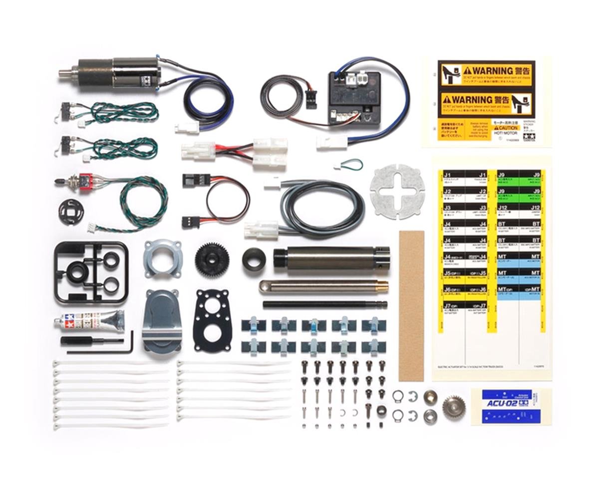 Tamiya 1/14 Volvo Electric Tow Truck Actuator Set (TAM56362) (TAM56553)