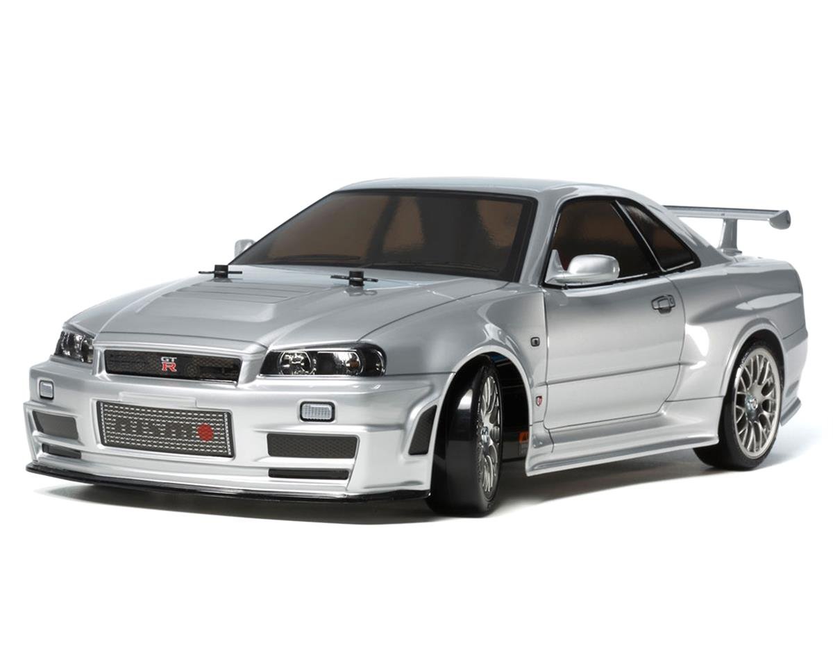 Tamiya NISMO R34 GT-R Z-Tune 1/10 4WD Drift Spec Kit (TT-02D) (TAM58605-60A)