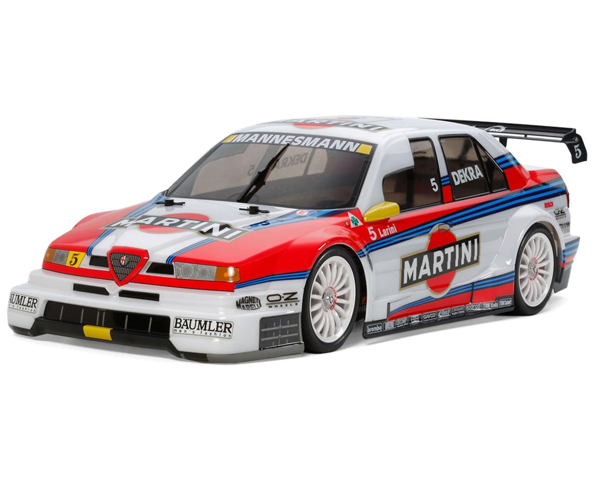 Tamiya Alfa Romeo 155 V6 TI Martini 1/10 4WD Electric Touring Car Kit (TAM58606-60A)