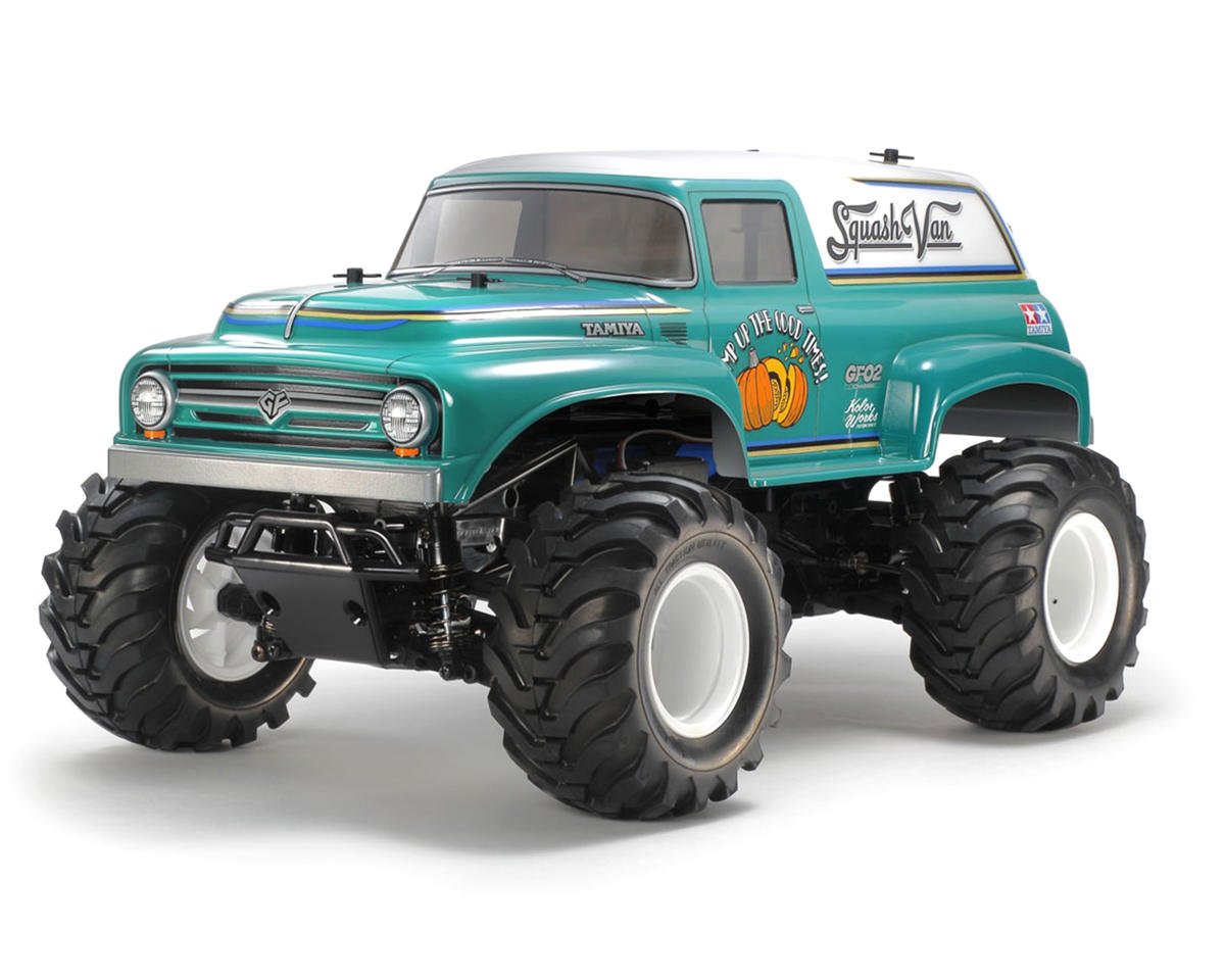 Tamiya Squash Van 4WD Monster Truck Kit (GF-02) (TAM58725-60A)