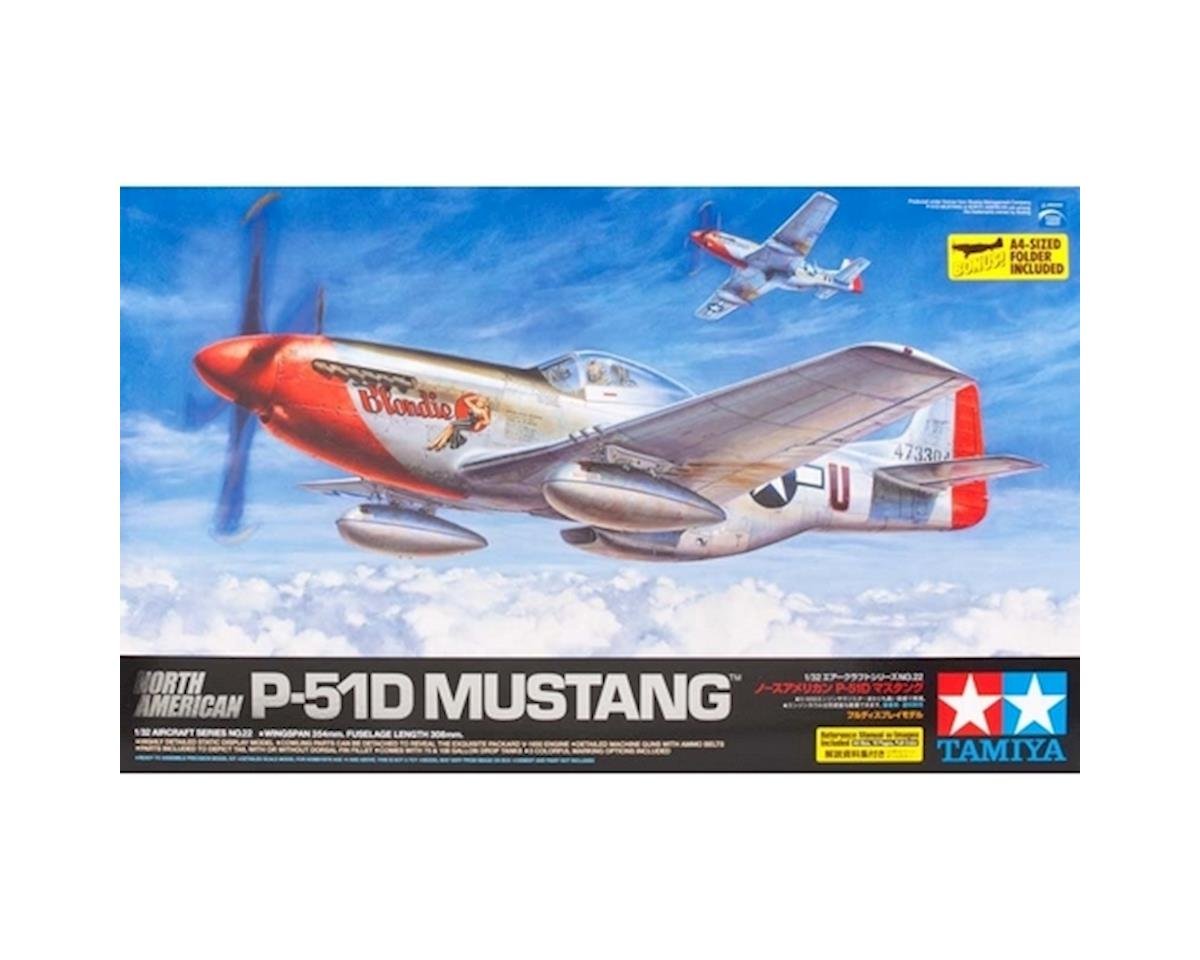 Tamiya 1/32 North American P-51D Mustang (TAM60322)