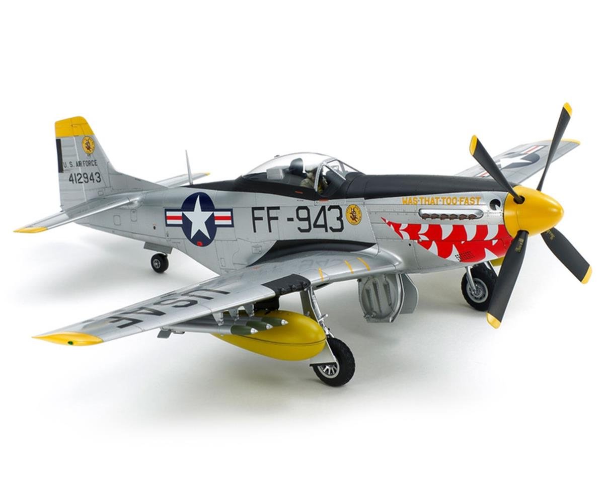 Tamiya North American F-51D Mustang Korean War 1/32 Model Airplane Kit (TAM60328)