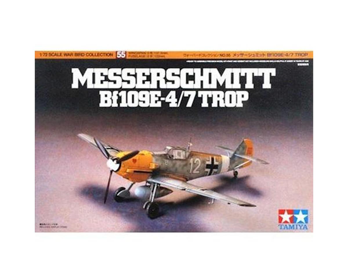 Tamiya 1/72 Bf109 E4/7 Tropical Model Kit (TAM60755)