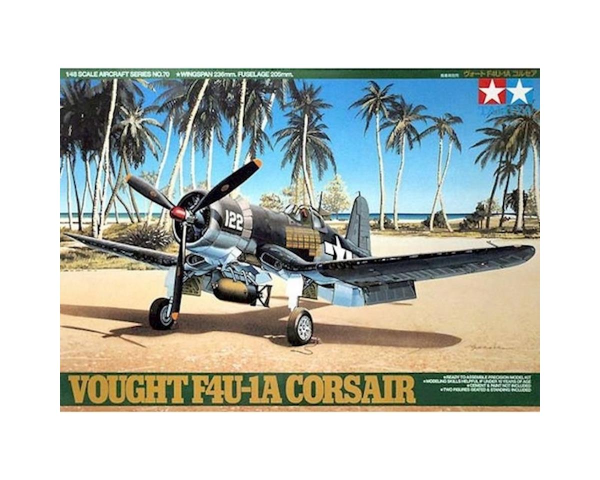 Tamiya 1/48 Vought F4U-1A Corsair Model Airplane Kit (TAM61070)