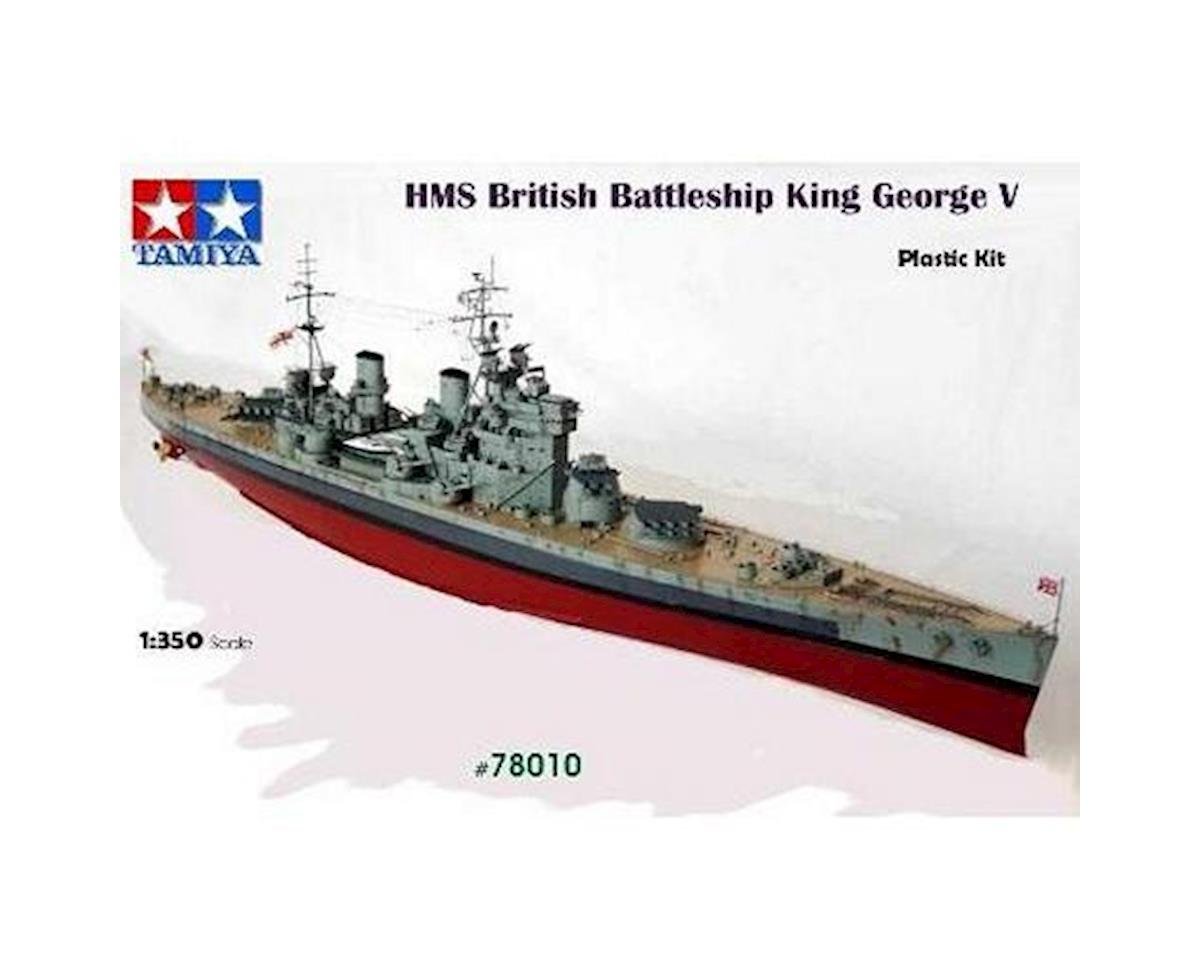 Tamiya 1/350 British King George V Battleship Model Kit (TAM78010)