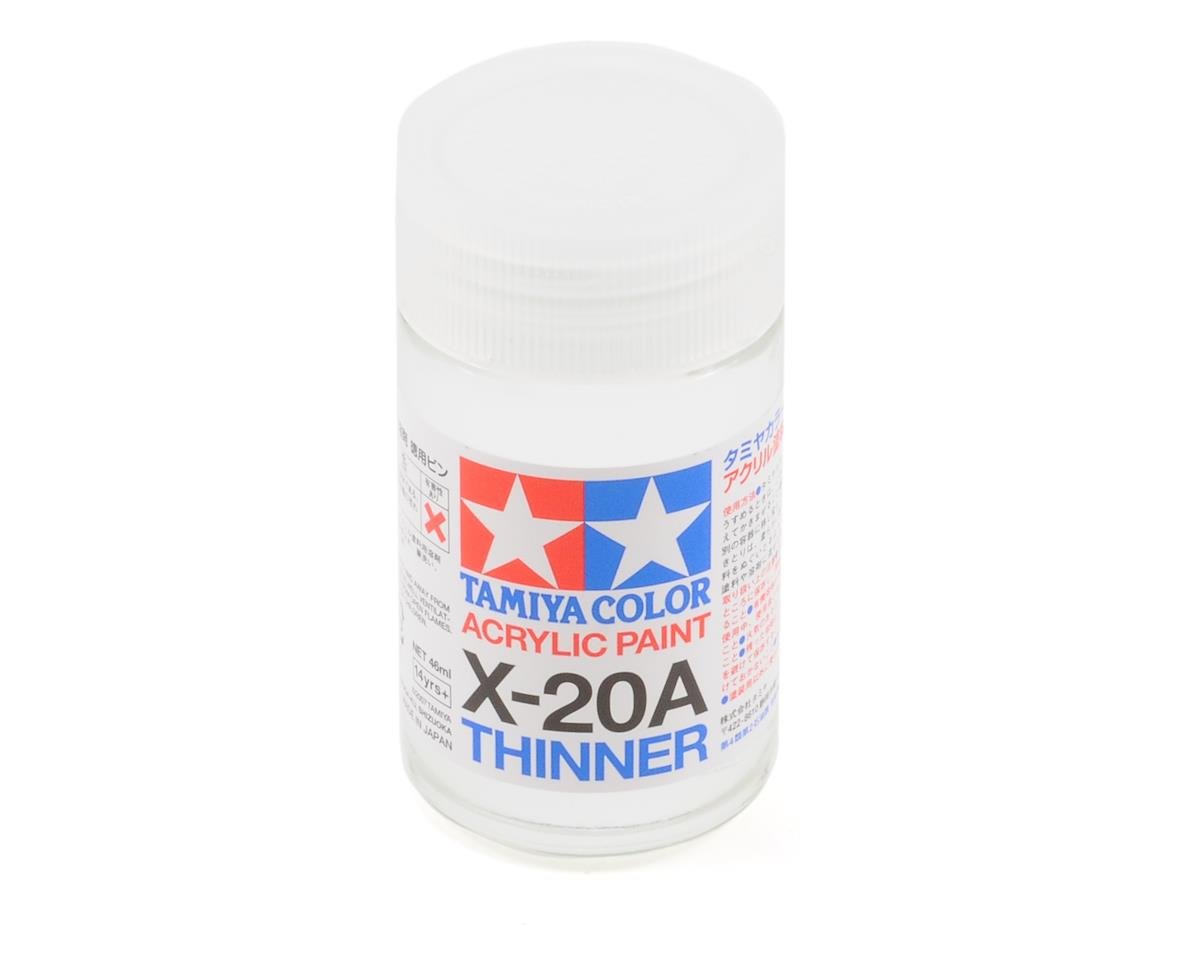 Tamiya X-20A Acrylic/Poly Paint Thinner (46ml) (TAM81030)