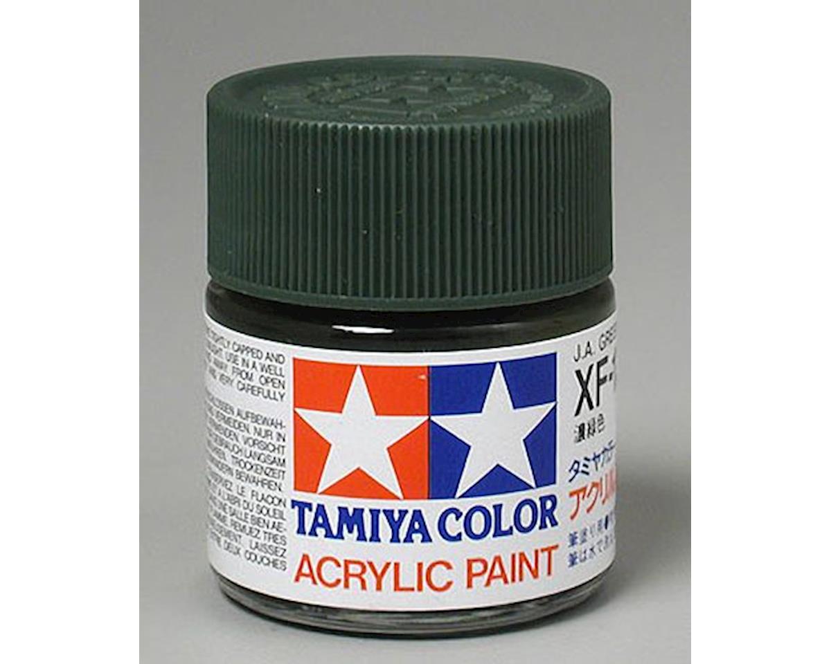 Tamiya XF-11 Flat Jungle Green Acrylic Paint (23ml) (TAM81311)