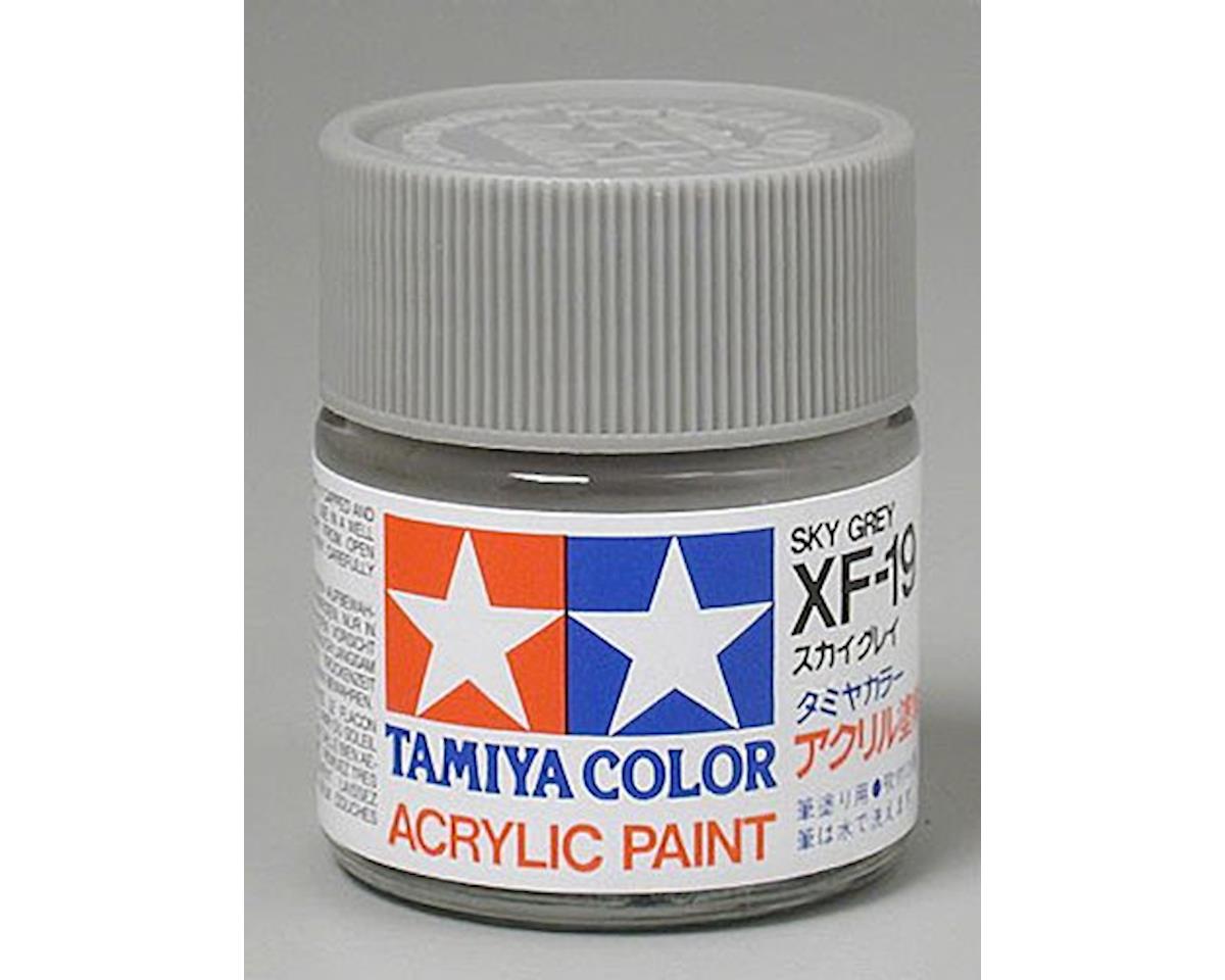 Tamiya XF-19 Flat Sky Grey Acrylic Paint (23ml) (TAM81319)