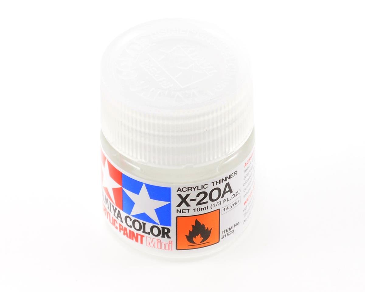 Tamiya X-20A Acrylic Paint Thinner (10ml) (TAM81520)
