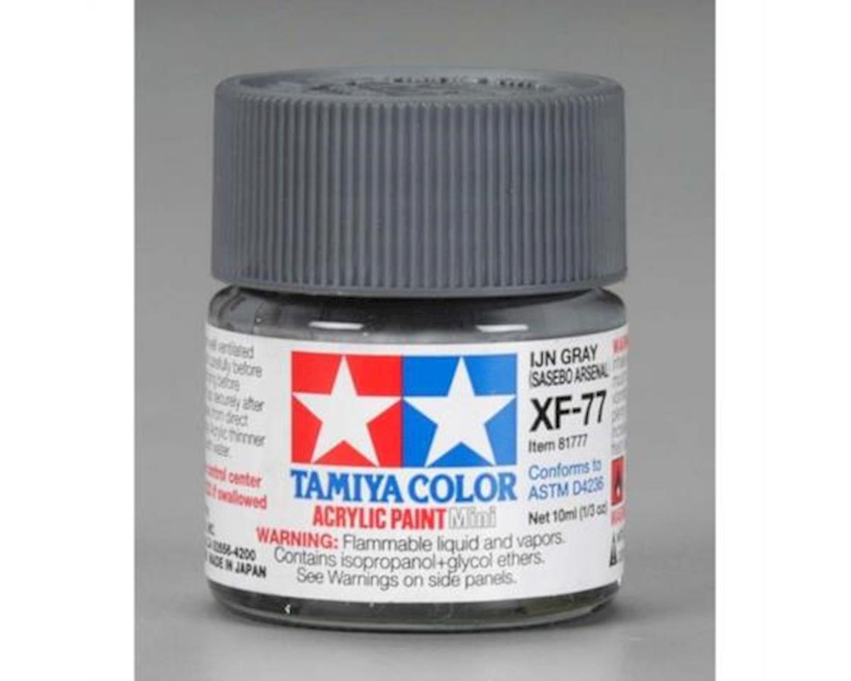 Tamiya XF-77 IJN Flat Grey Acrylic Paint (10ml) (TAM81777)